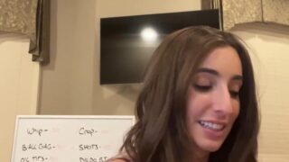 Christina Khalil Butt Plug January Onlyfans Livestream Leaked