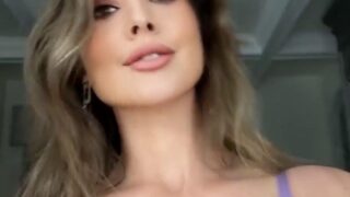 Amanda Cerny Sexy G-String Lingerie Onlyfans Video Leaked